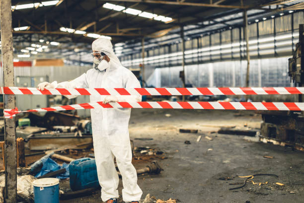 Professional Biohazard technician working in Nashville, TN